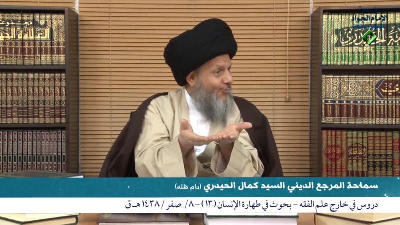 بحوث في طهارة الإنسان (13)
