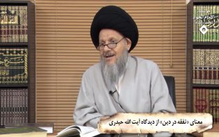معنای «تفقه در دین» از دیدگاه آیت الله حیدری