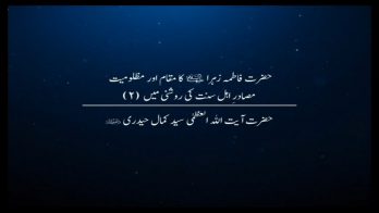 حضرت فاطمہ زہراء(ع) کا مقام اور مظلومیت مصادرِ اہل سنت کی روشنی میں 2