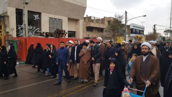 ۲۲ بھمن ، اسلامی انقلاب کی انتالیسویں سالگرہ کے موقع پر نکلنے والی ریلی کی تصویری جھلیکیاں
